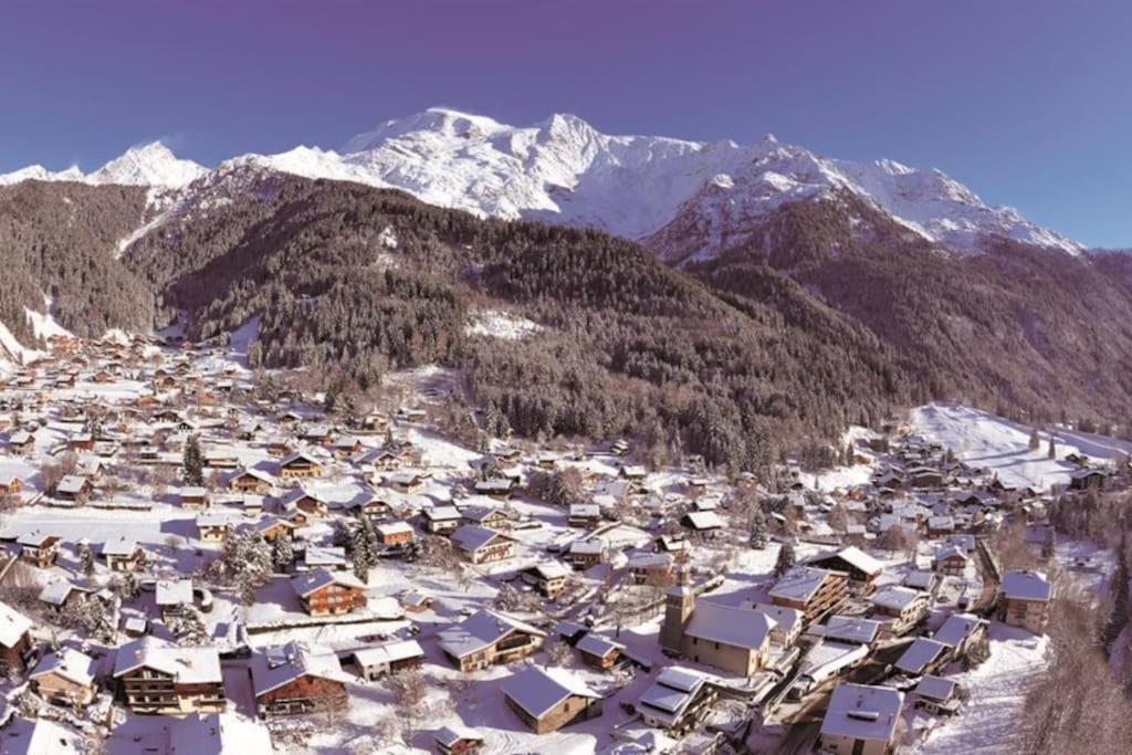 Montagne Aux Contamines Montjoie Appartement 6-7 Personnes Zewnętrze zdjęcie